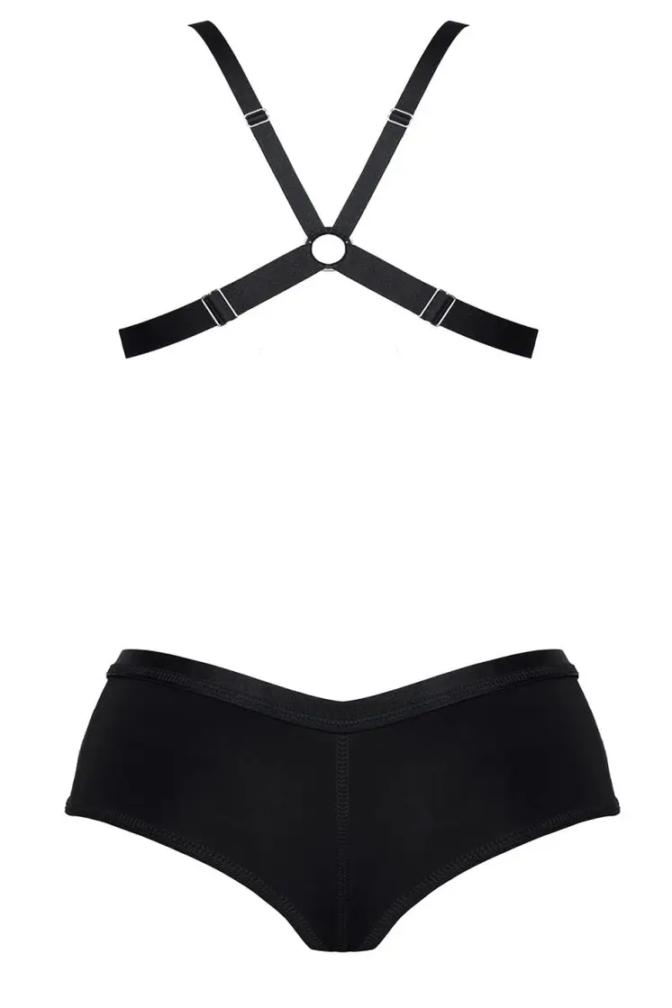 schwarzes Set LXLuna001 - XXL