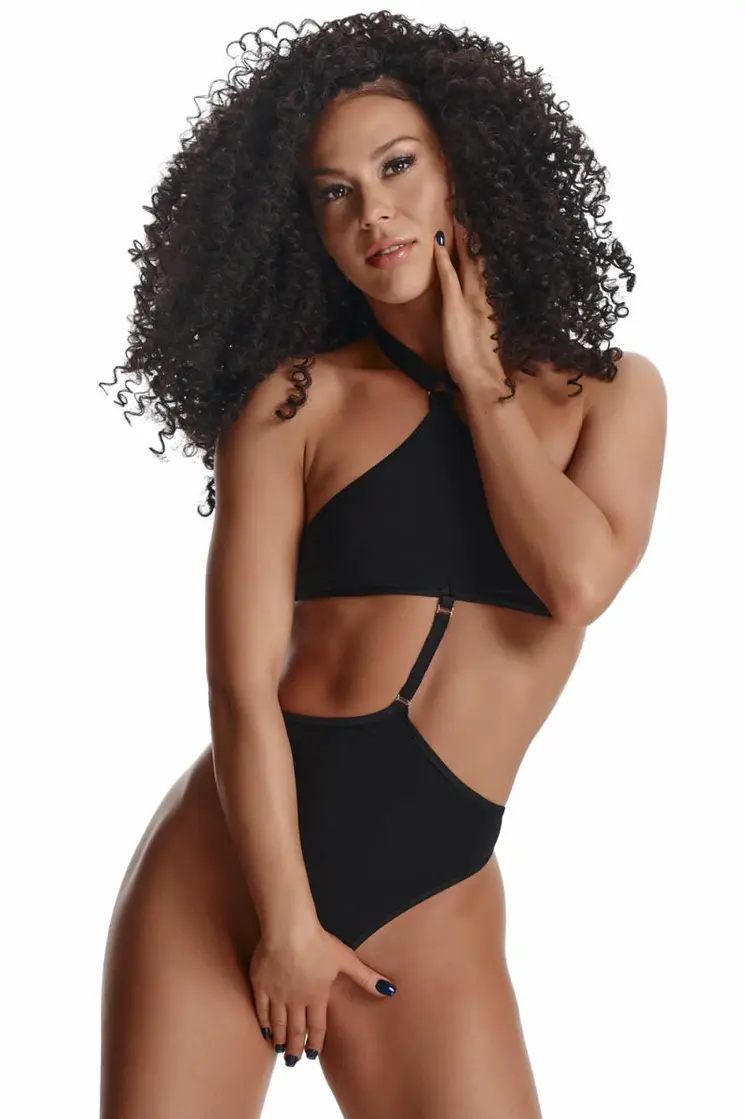 schwarzer Body LXNita001 - XXL
