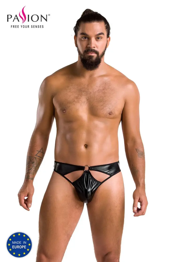 schwarzer Männer String 033 - 2XL/3XL