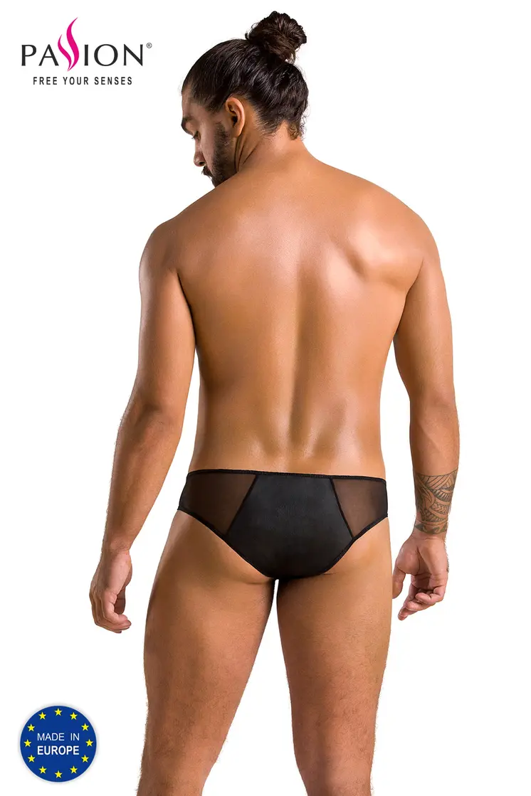 schwarzer Herren Slip 042 - 2XL/3XL