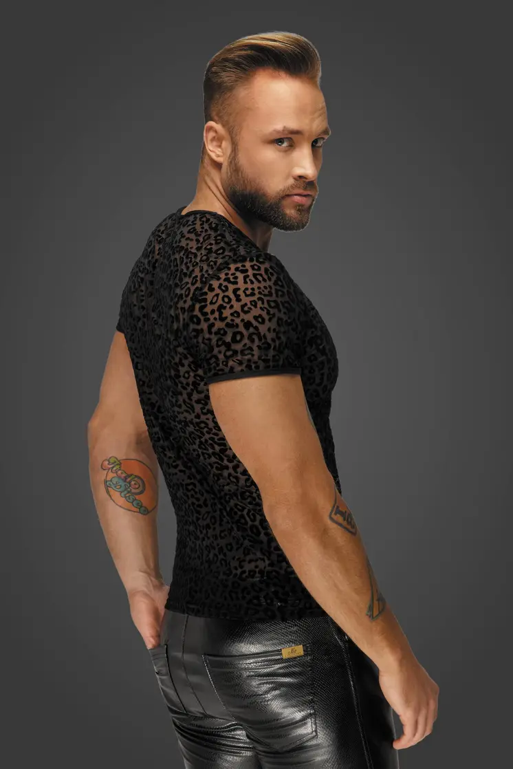 Leopard Flock T-Shirt H071 - 3XL