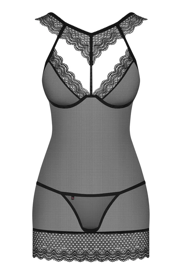 857-CHE-1 Chemise black - L/XL