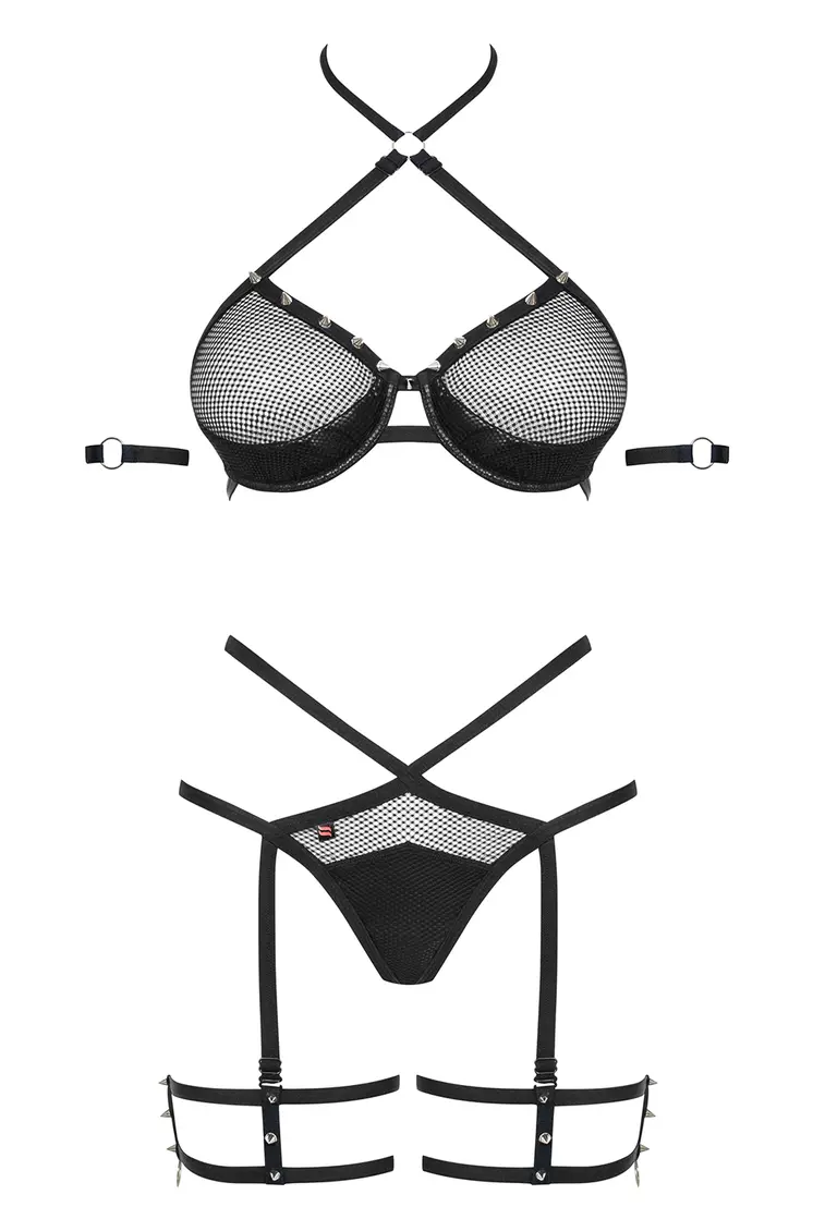 858-Set-1 Set schwarz - L/XL
