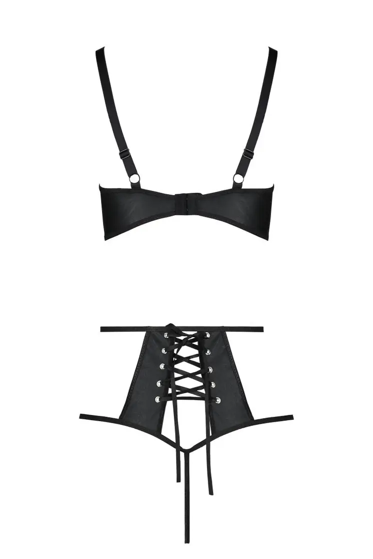 schwarzes 2tlg. Set PA596871 - 2XL/3XL