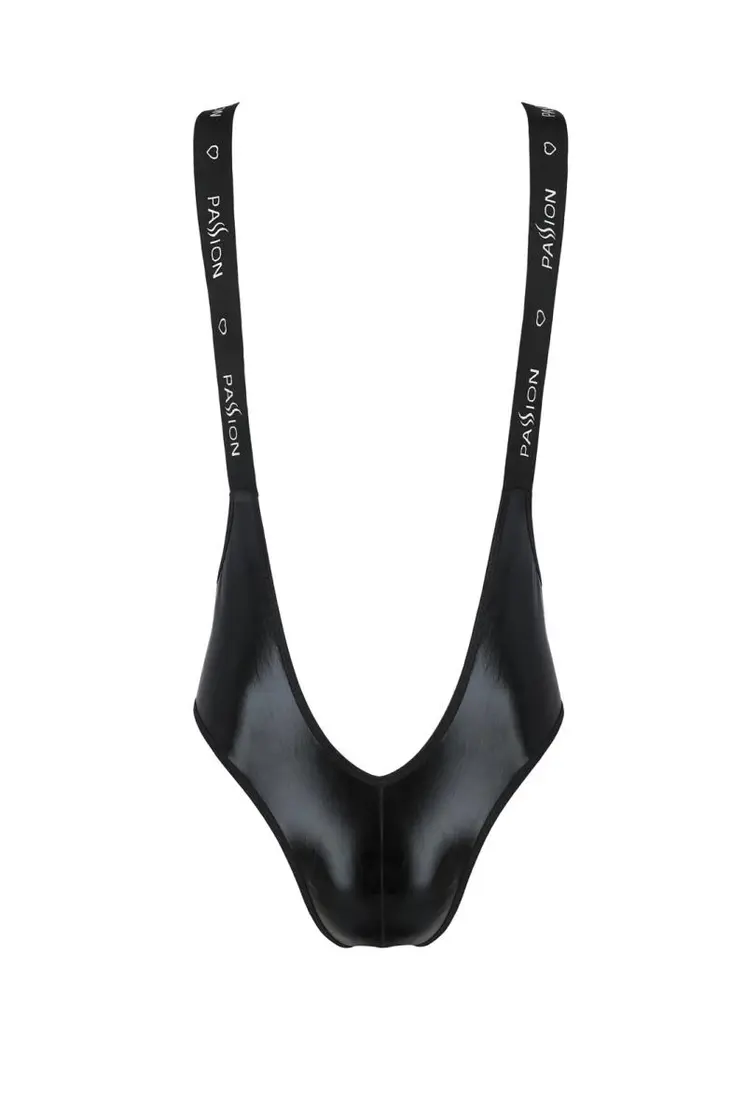 schwarzer Body ouvert 027 - 2XL/3XL