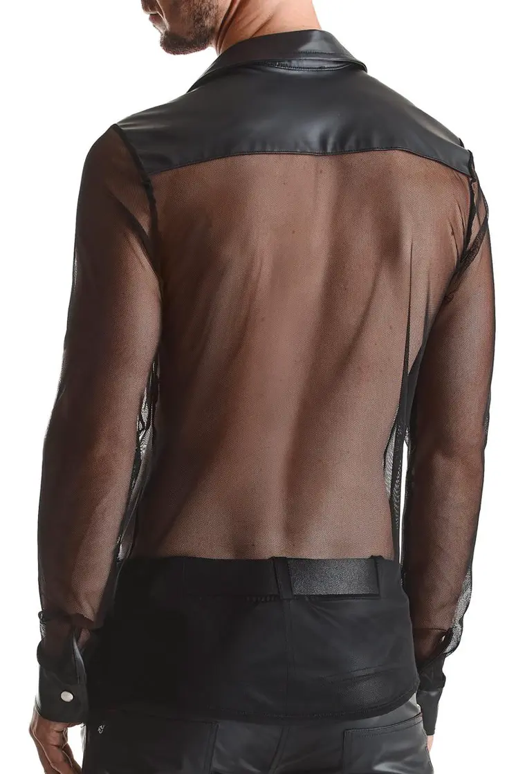 Herren Hemd RMCesare001 schwarz - 5XL