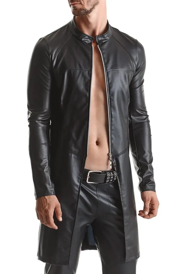 Herren Mantel RMMario001 schwarz - XXL