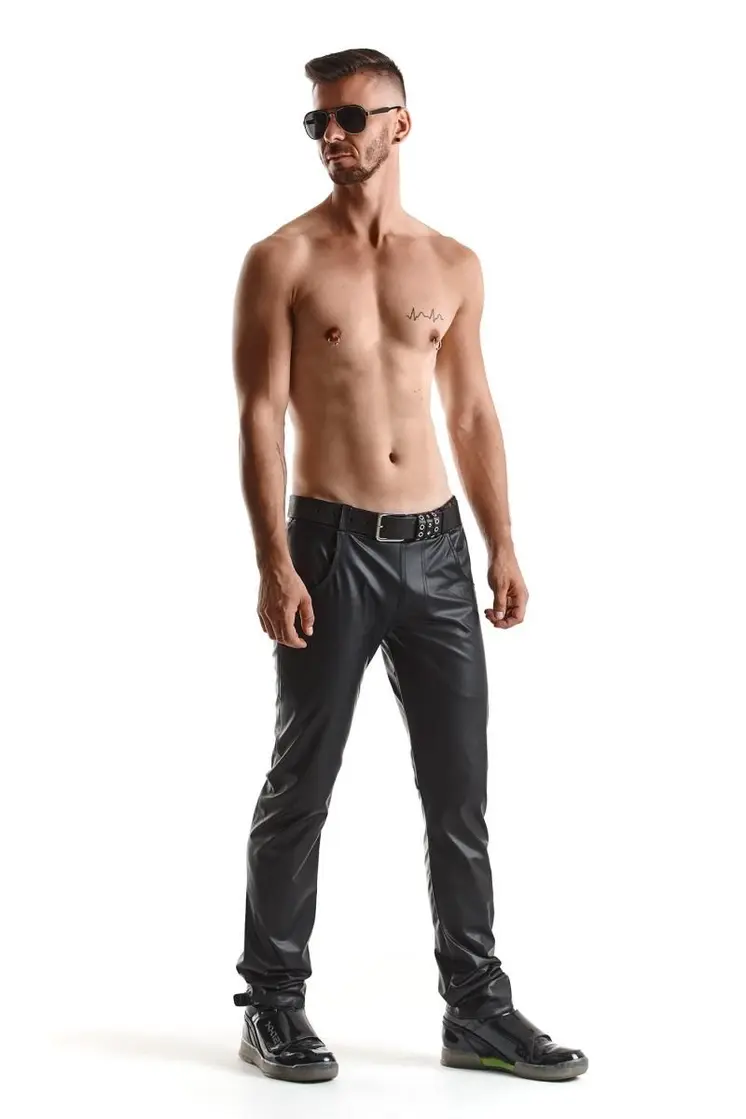 lange Herren Hose RMVittorio001 schwarz - 5XL