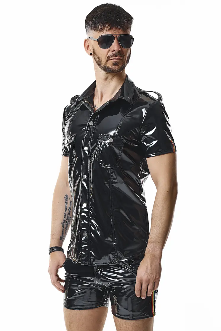PVC Herren T-Shirt RMLuigiRBW schwarz - 2XL
