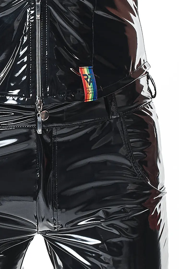 PVC Herren Weste RMTaddeoRBW schwarz - 2XL