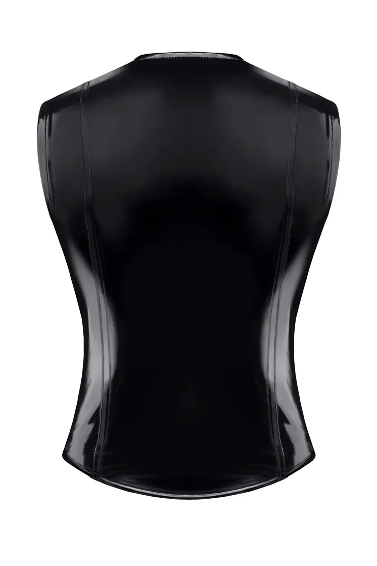 PVC Herren Weste RMTaddeoRBW schwarz - 2XL