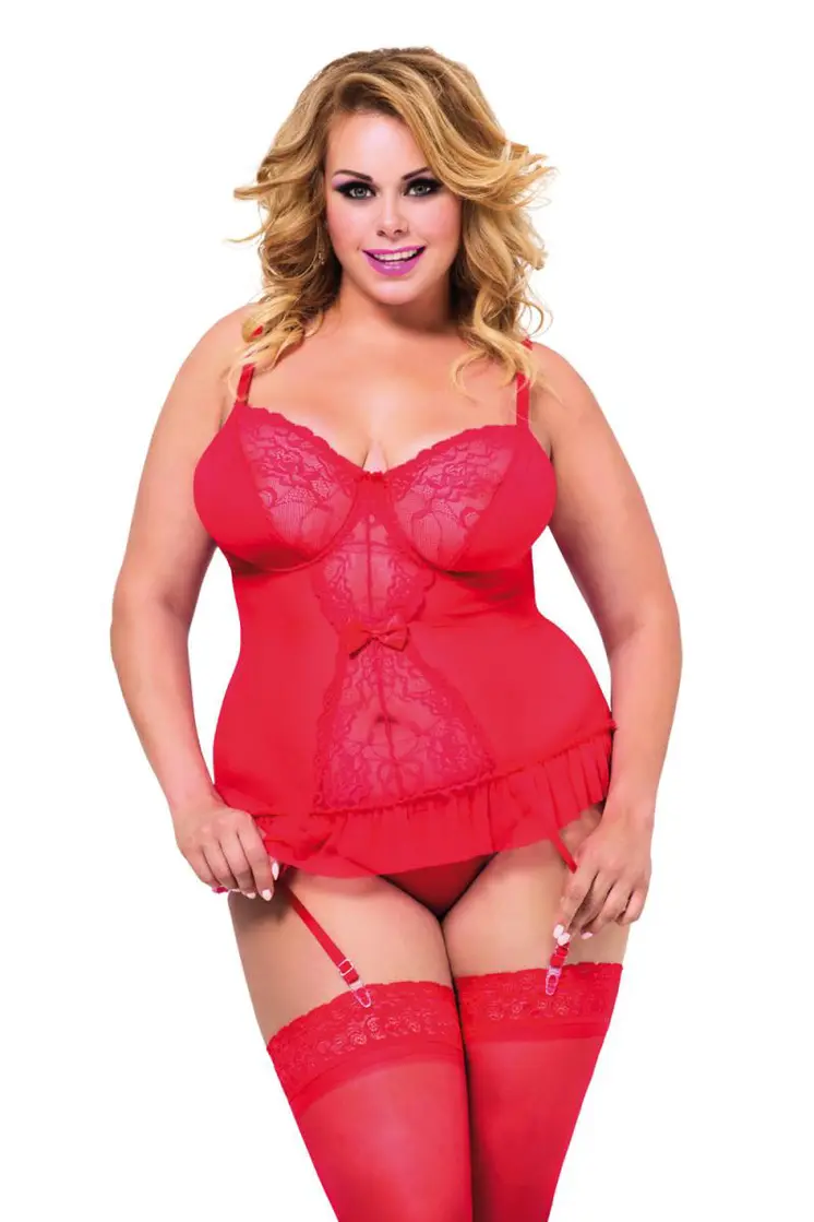 rotes Korsett 1852 - 3XL