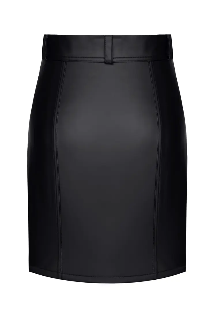 schwarzer Damen-Rock TDLeonore001 - 2XL