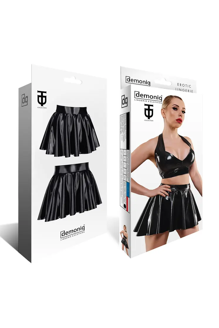 schwarzer Damen-Rock TDMaren001 - 5XL