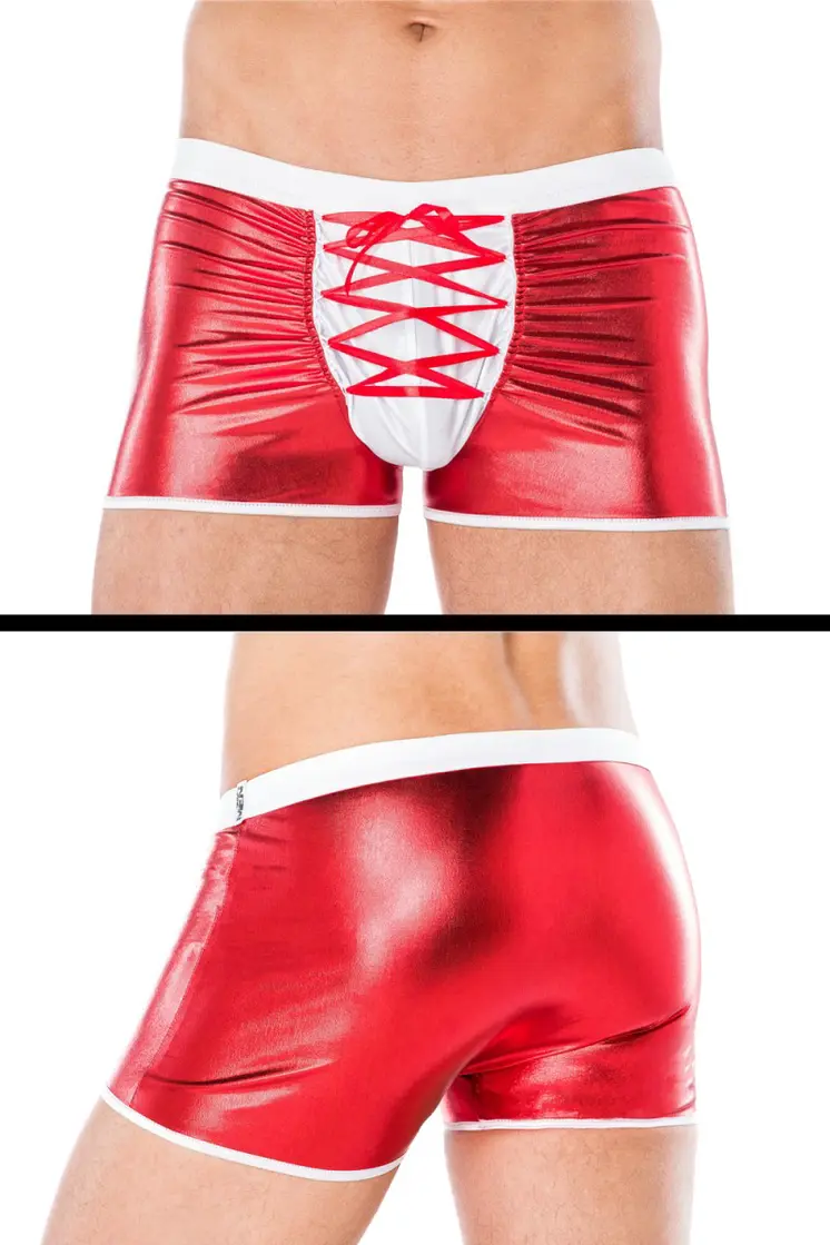 rot/weiße Boxershorts MC/9091 4XL/5XL