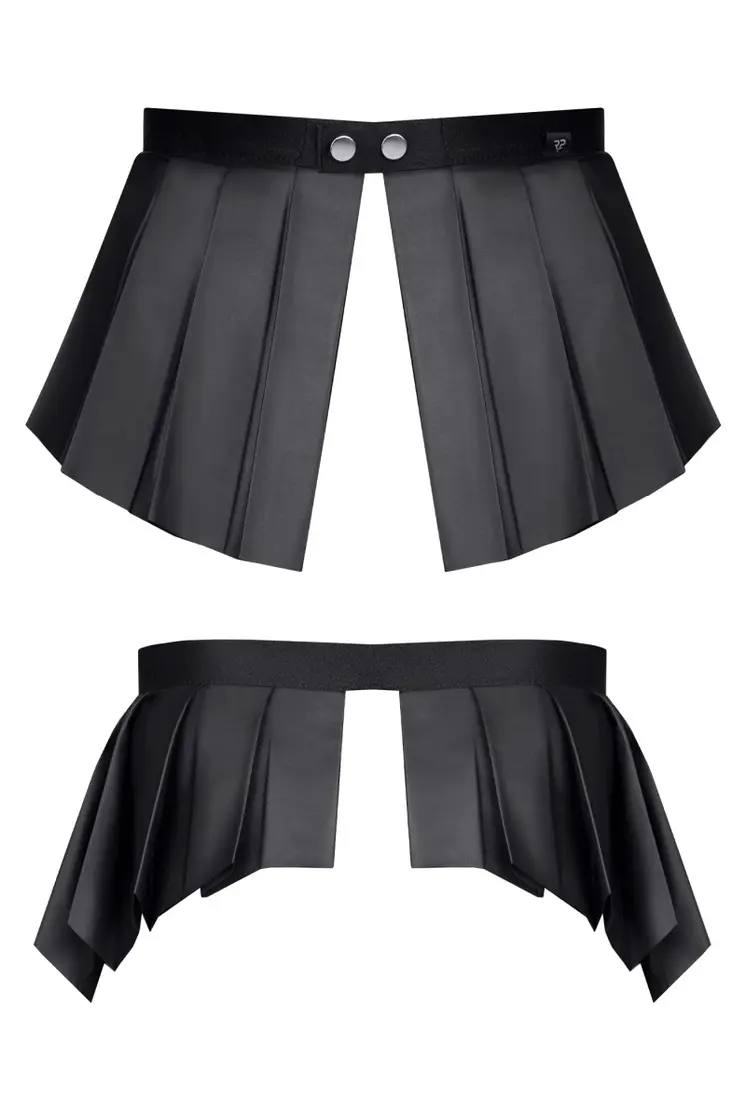 kurzer Rock BOJulian001 schwarz - 2XL