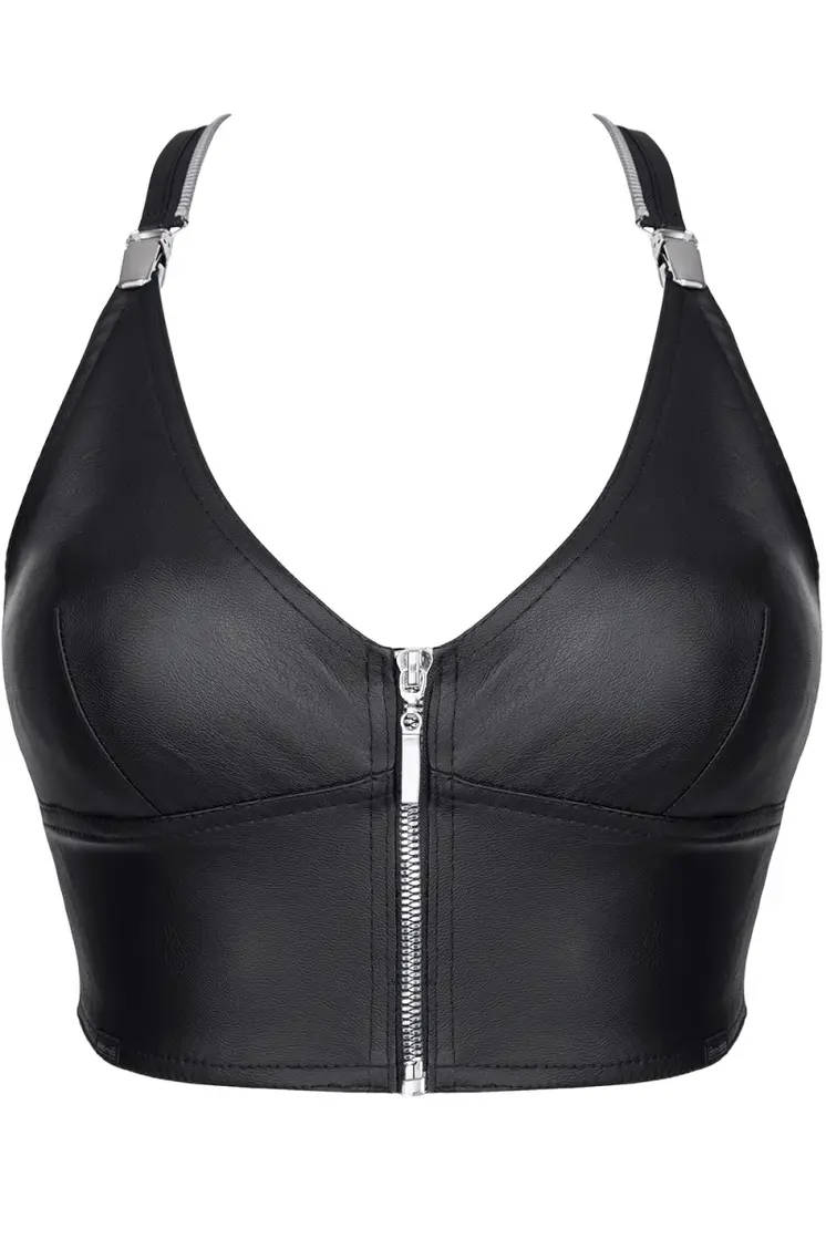 schwarzes Damen-Top BRZita001 - XXL