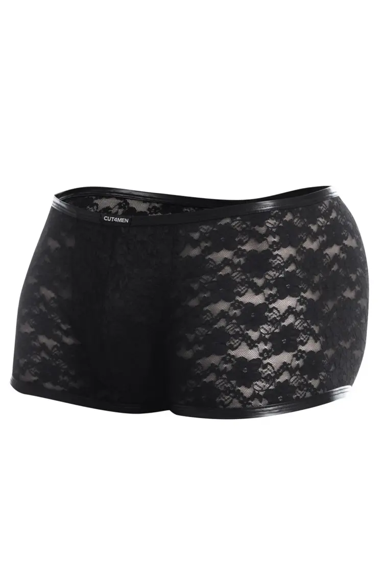 schwarzer Trunk Boxer Shorts L4CE05 - XL