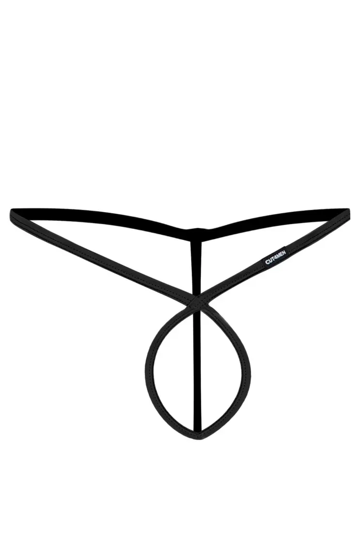 schwarzer Crossed String C4MSPX24 - L/XL