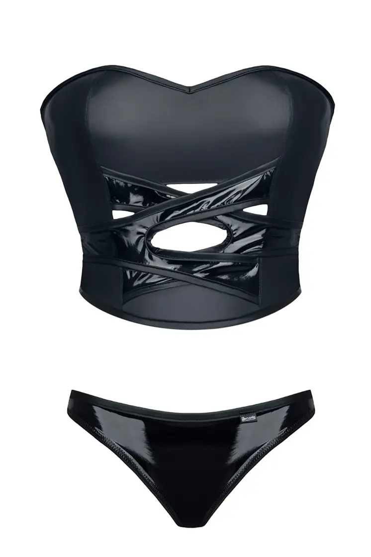 schwarzes Set DE453 - XXL von Demoniq