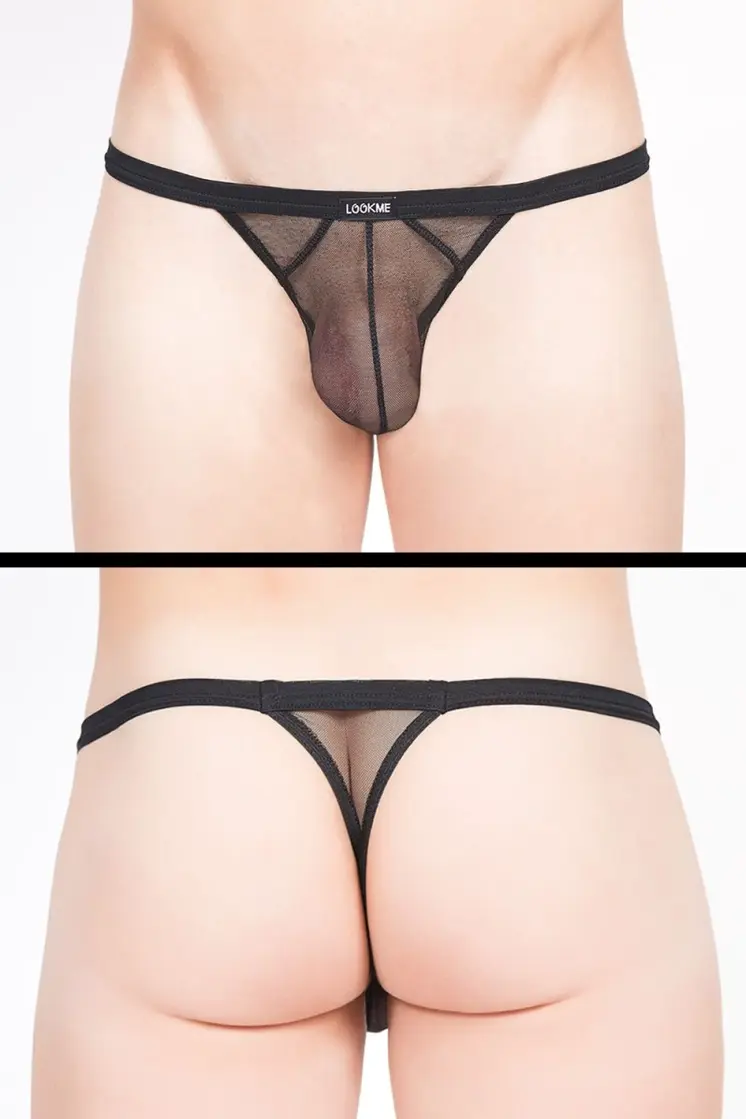 schwarzer String 92-57 XL