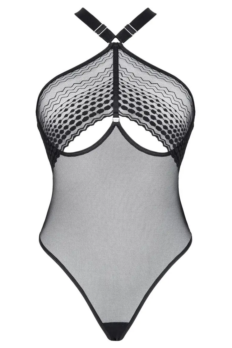 schwarzer Body LXJimena001 - XXL