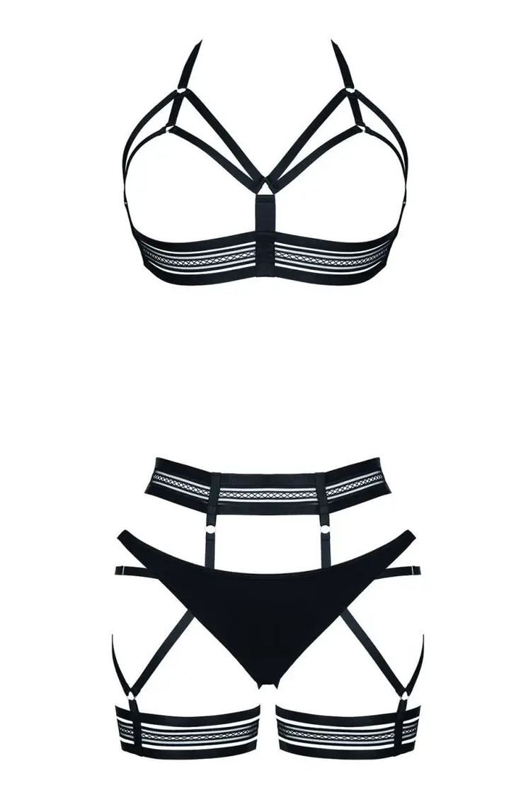 schwarzes Set LXMarita001 - XXL