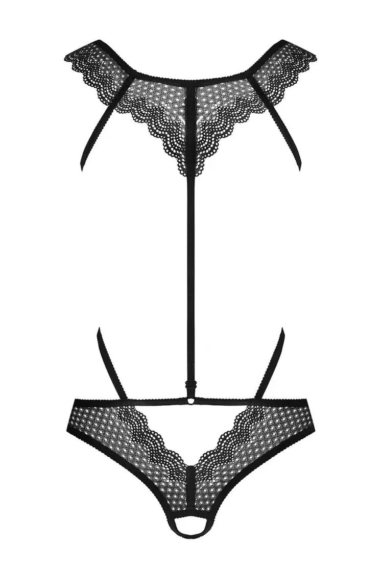 857-TED-1 ouvert Body schwarz - L/XL