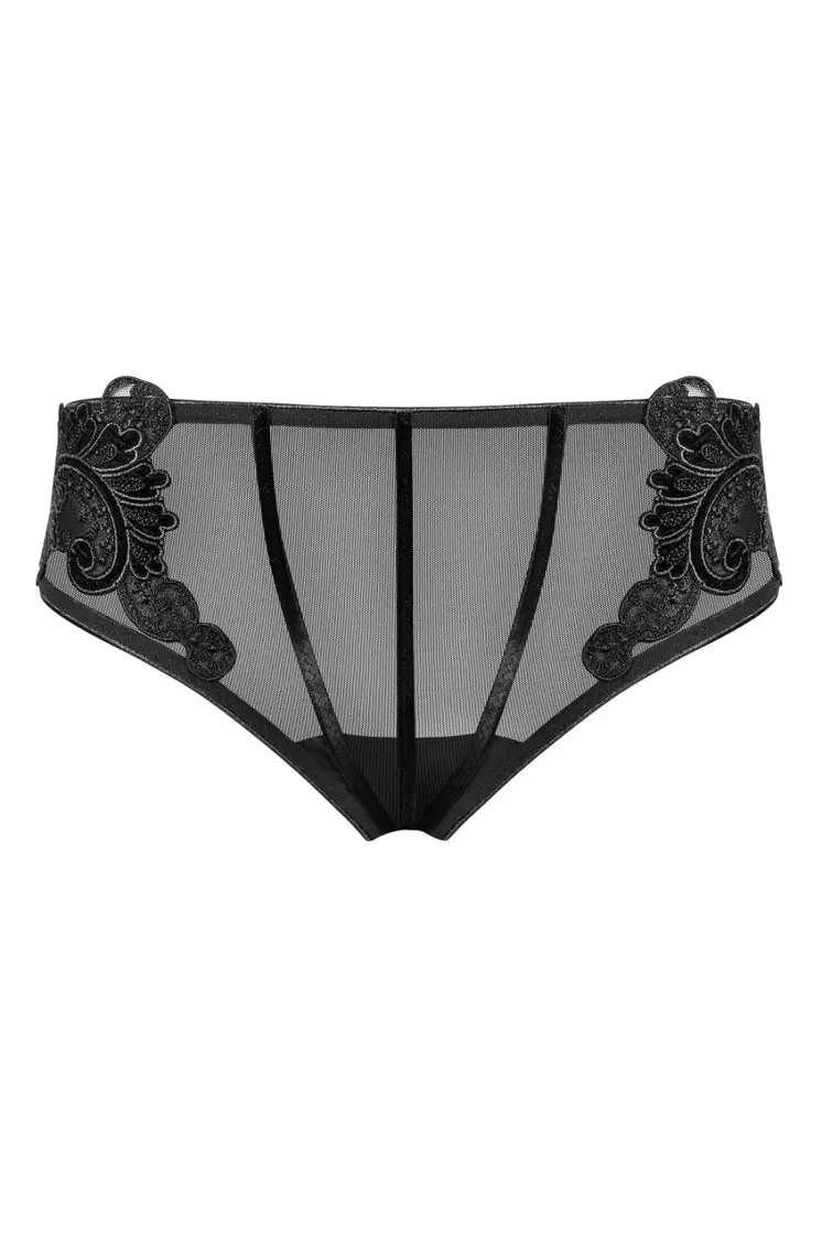 1818 Damen Tüll Slip mit Stickerei - 44