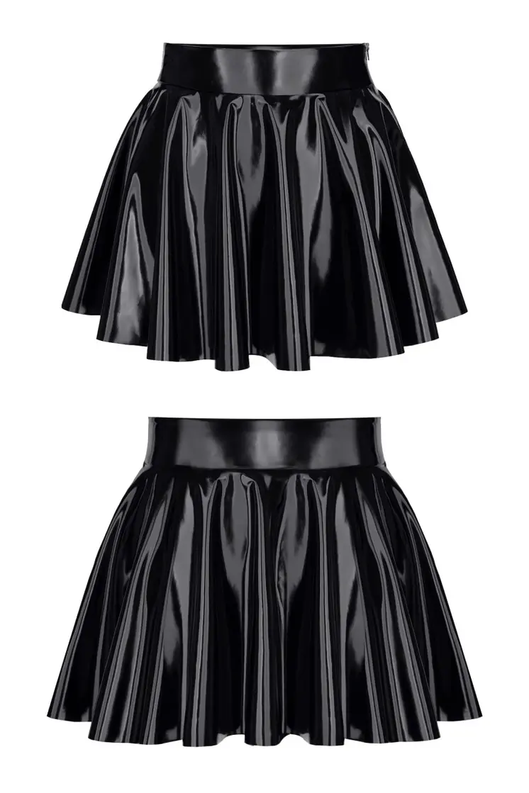 schwarzer Damen-Rock TDMaren001 - 5XL