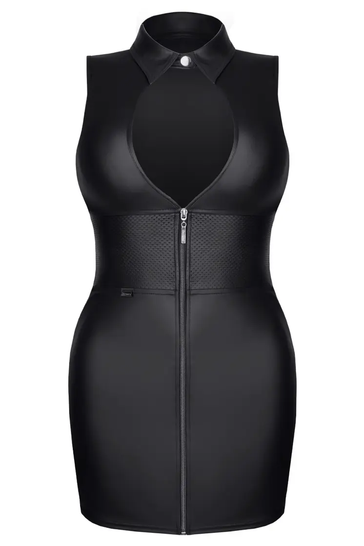 schwarzes Minikleid TDRafaele001 - 2XL