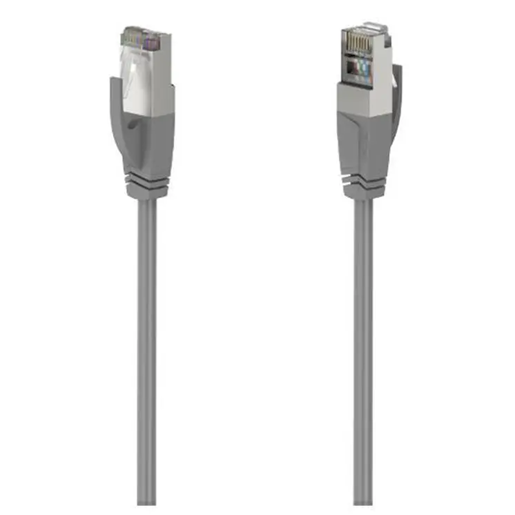 Hama CAT5e Patch Cable, F/UTP Shielded, 5 Metre, Grey