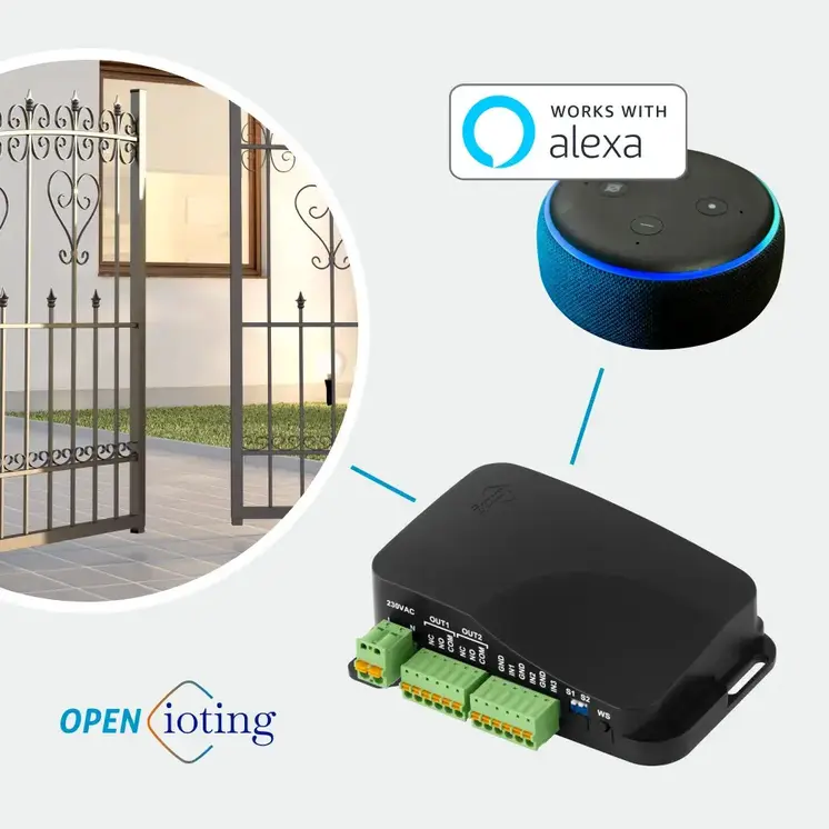 OPEN.ioting okos WiFi/LAN kapunyitó