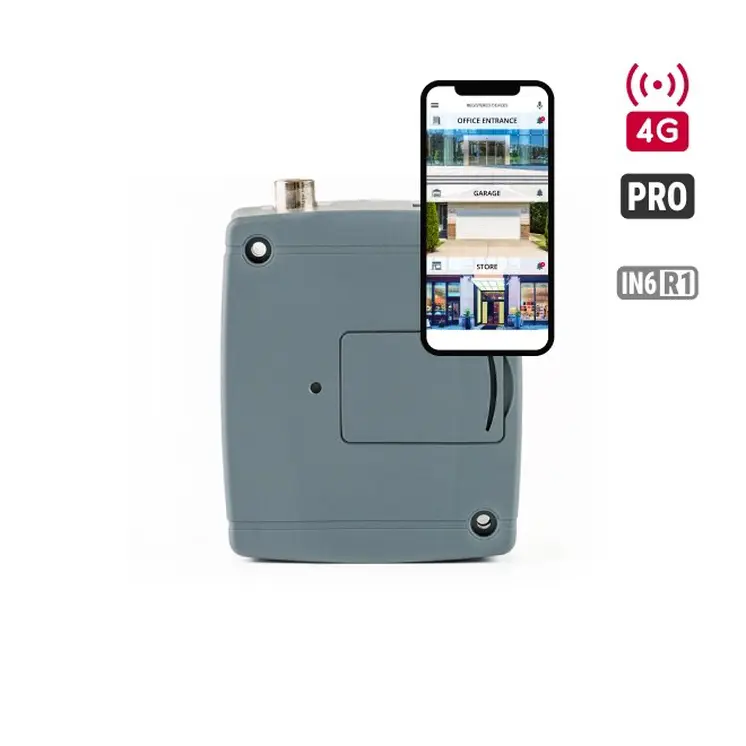 Pager4 PRO-4G.IN6.R1 - kontaktusvezérelt átjelző, mini riasztóközpont, 4G, mobilapp, 6 bemenet + 1 relé