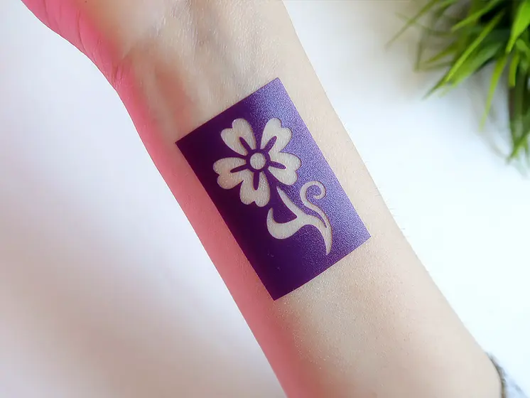 Flowers - Virágok sablon szett