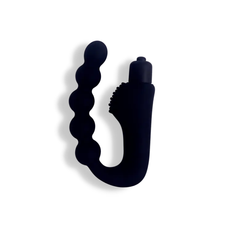 Eros - Black Anal Bead Vibrator