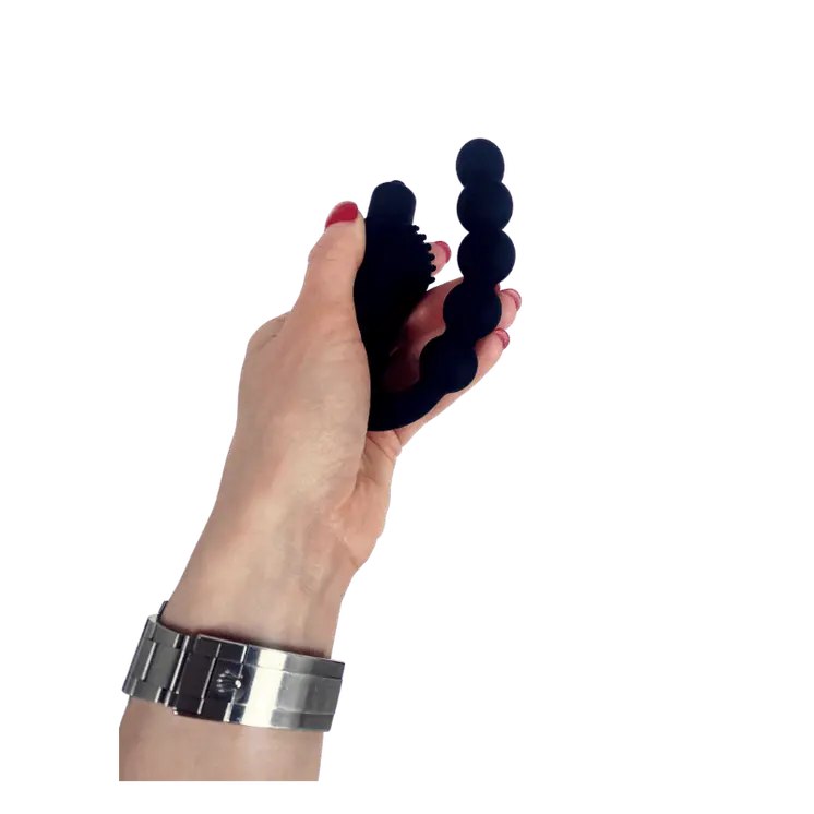 Eros - Black Anal Bead Vibrator