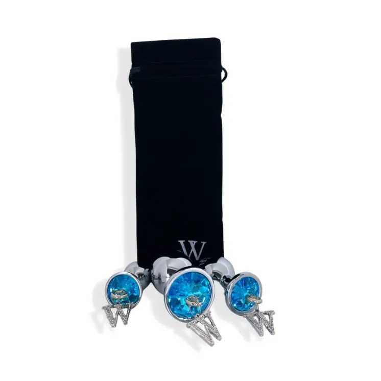 Opis - The 3-piece Luxury Gem Butt Plug & Anal Training Kit