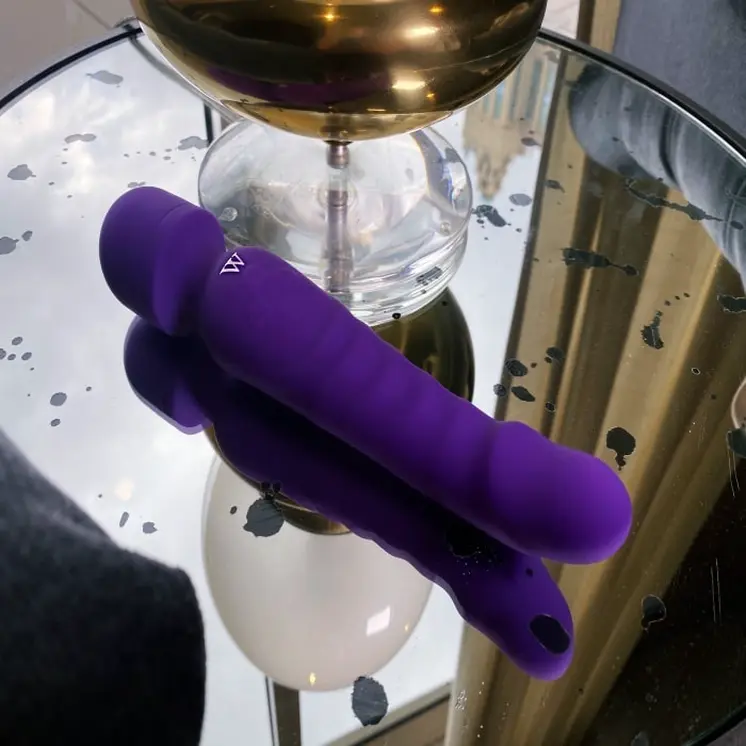 Venus Dual-Head Wand Vibrator/Soft Dildo X Drusilla - Magic Tongue Vibrator