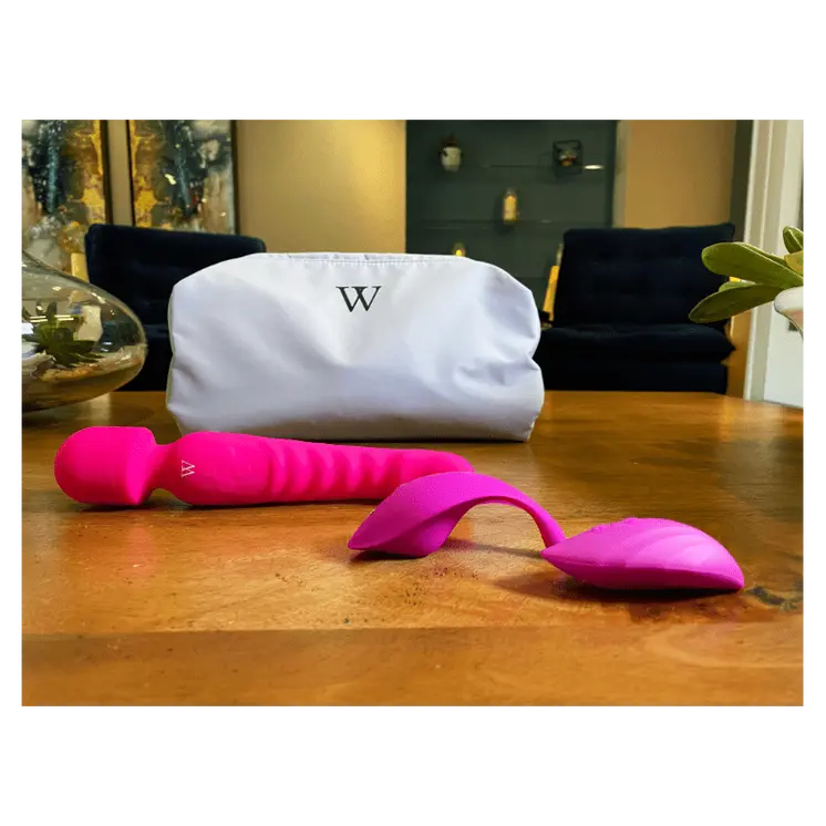 The Pleasure Duo Gift Set: Diana Vibrating Panties & Venus Heated Magic Wand