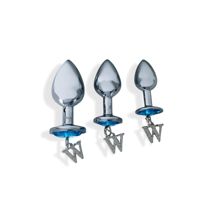 Opis - The 3-piece Luxury Gem Butt Plug & Anal Training Kit