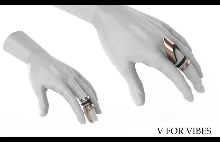 Clio- The Radiant Wearable Vibrating Ring