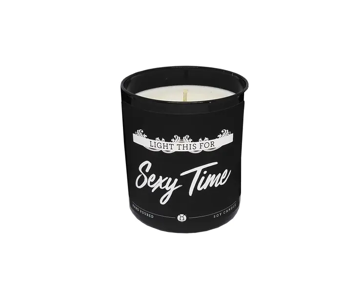 9oz. "Light This For Sexy Time" Soy Candle | Midnight Vanilla Scent