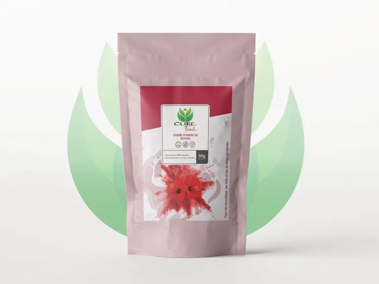 Red Hibiscus Powder