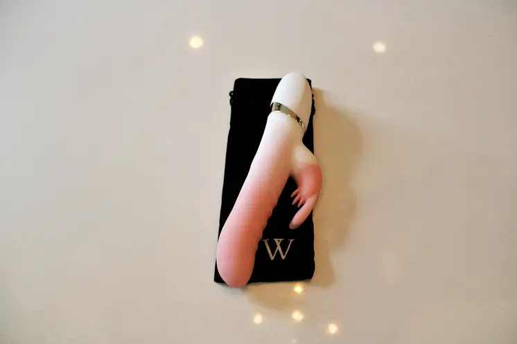 Pax - The Best Thrusting Rabbit Vibrator in Dreamy Pink and White