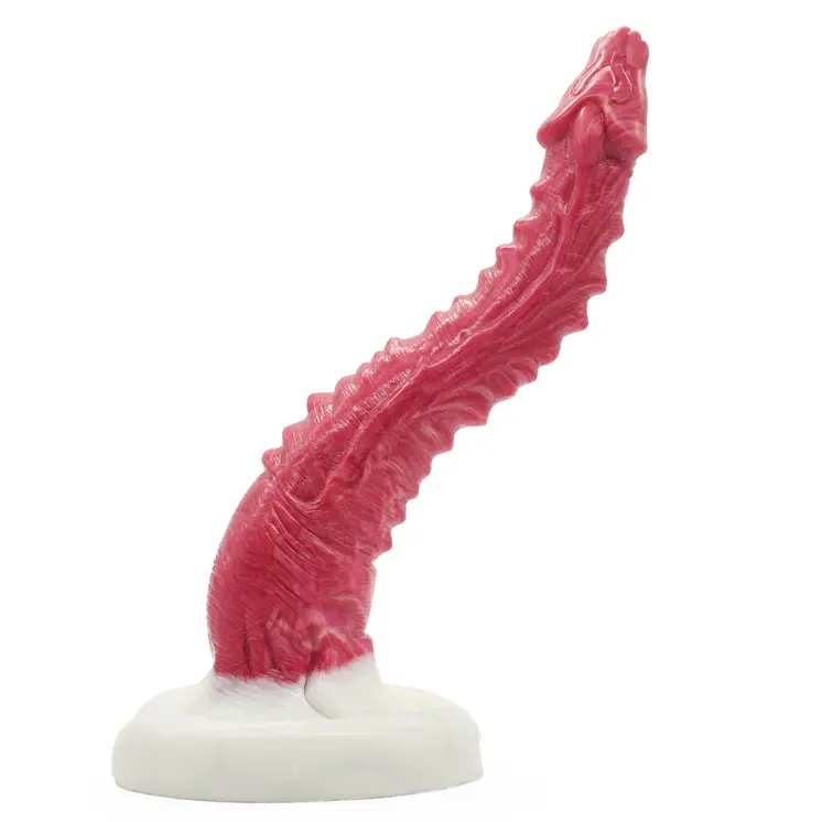 Serpens Ignis — Hellfire Silicone Snake Dildo