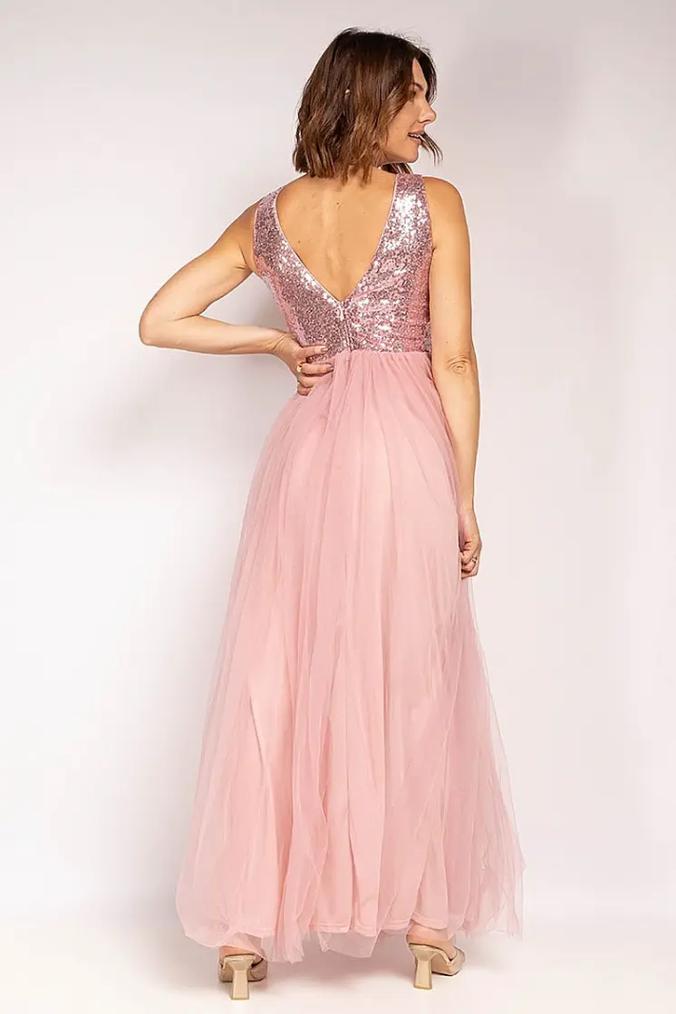 PINK BOOM DRESS PINK 76005-1