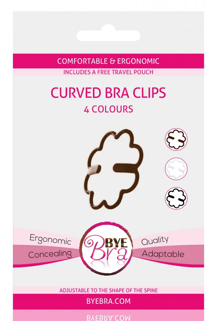 BYE BRA -  bra clips x4 50021-2