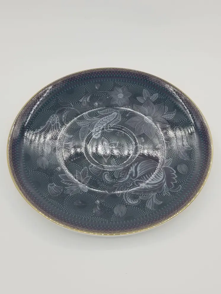 Bloom Peacock – Cappuccino Set (Cup and Saucer)