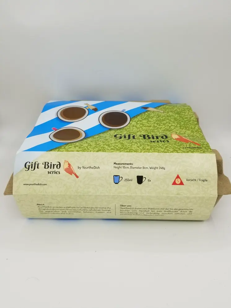 Gift Bird - Coffee Mug x 6 Gift Box Set